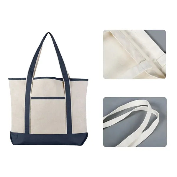 Grocery Shopping Canvas Tote Bag Beach Handbag