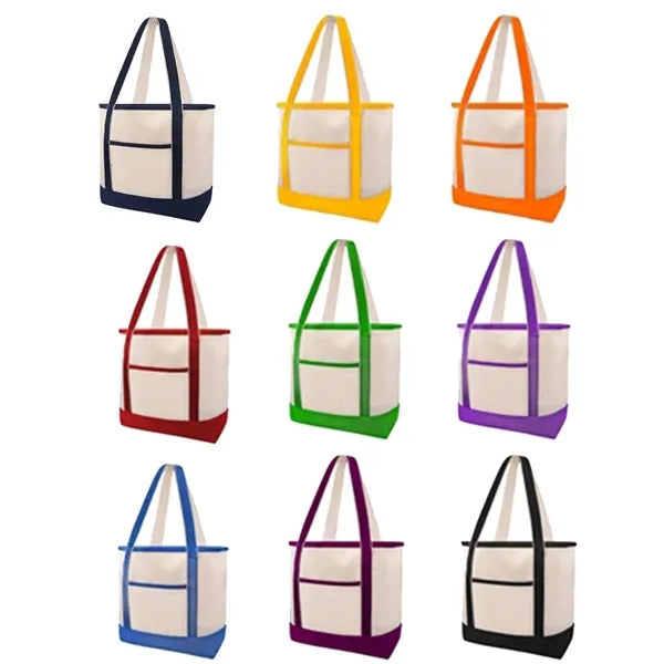 Grocery Shopping Canvas Tote Bag Beach Handbag