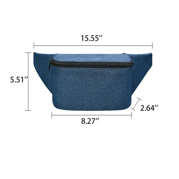 Outdoor Insulated Camping Cooler Lunch Fanny Pack for Travel