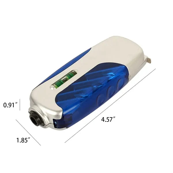 4 in 1 Tool with 6pcs Screwdrivers Tape Measure Head and LED