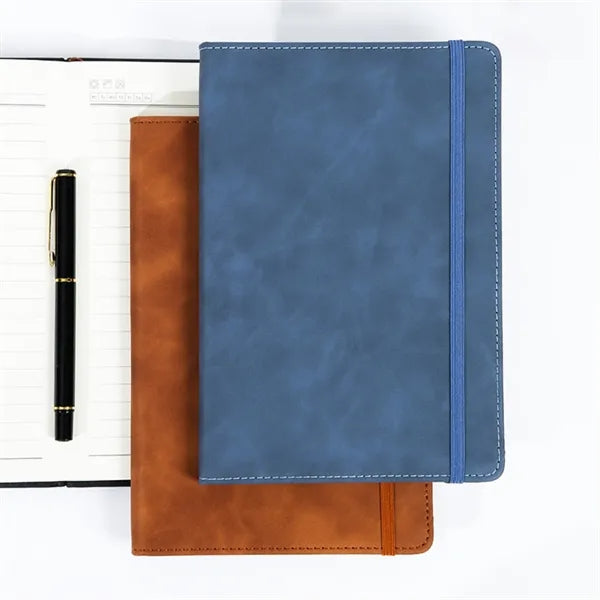 Full Color A5 Business Notebook With Pen Loop