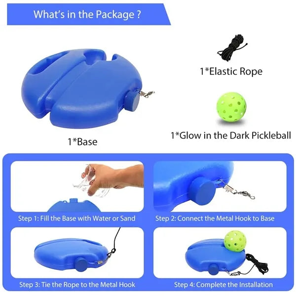 Pickleball Rebound Trainer Set