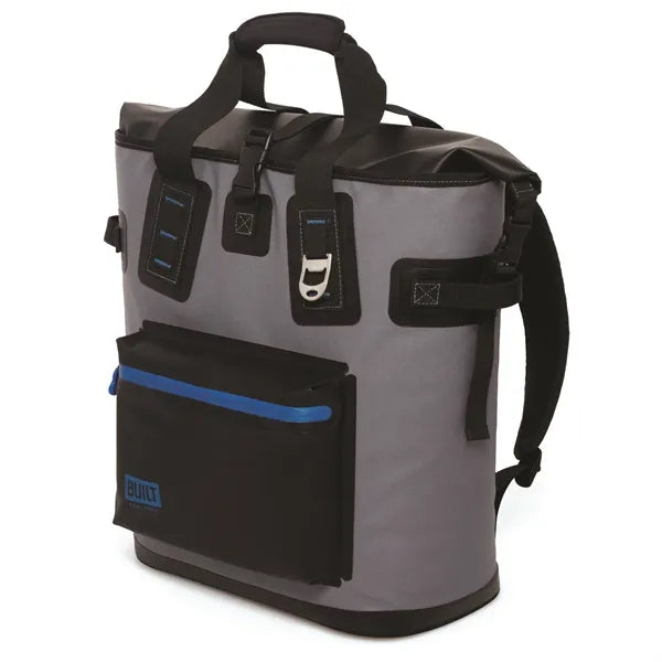 BUILT Welded Cooler Backpack - Pewter Grey