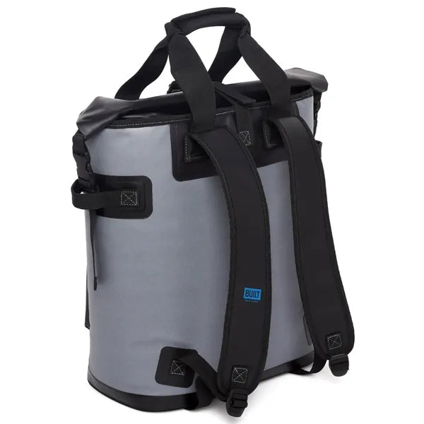 BUILT Welded Cooler Backpack - Pewter Grey