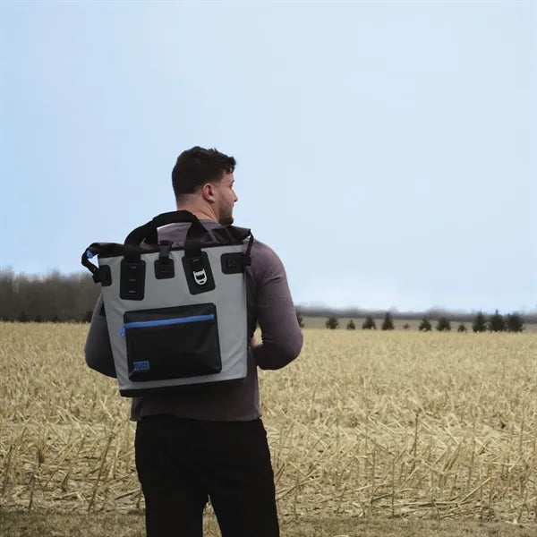 BUILT Welded Cooler Backpack - Pewter Grey