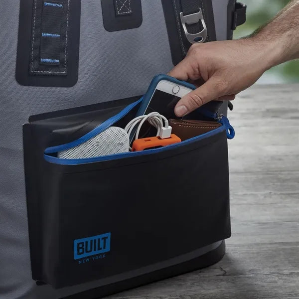 BUILT Welded Cooler Backpack - Pewter Grey