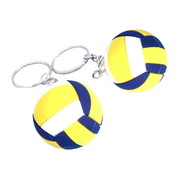 PVC Ball Key Chain
