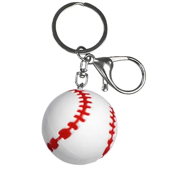 PVC Ball Key Chain