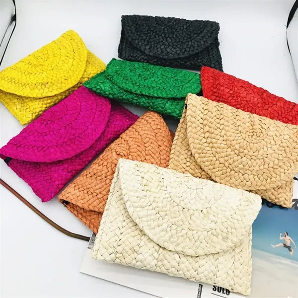 Women's Leisure Cornhusk Handwoven Bag