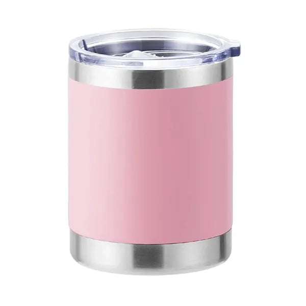 10 oz Stainless Steel Double Wall Coffee Mug Cups with Lid