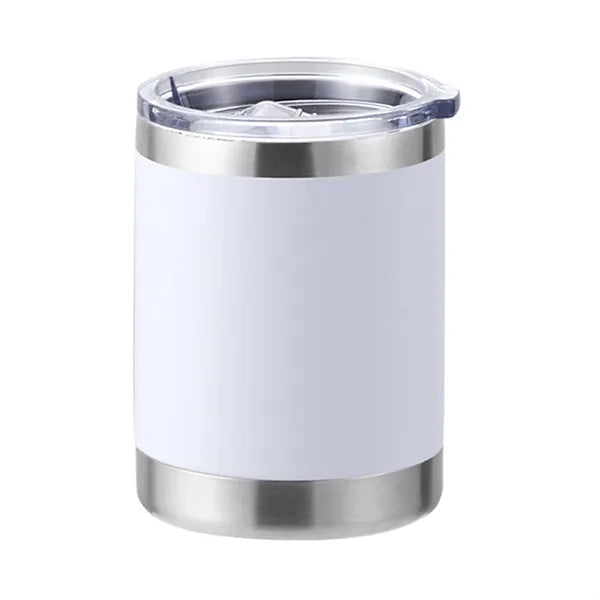 10 oz Stainless Steel Double Wall Coffee Mug Cups with Lid