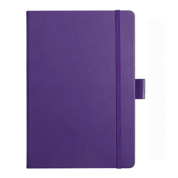 Hardcover PU Business Notebook With Elastic Band