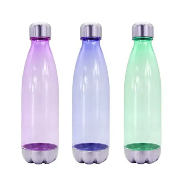 25 oz Plastic Cola Shaped Sports Bottle