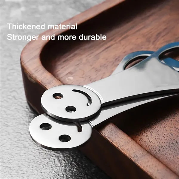 Personality Cute Smiley Face Stainless Steel Bottle Opener
