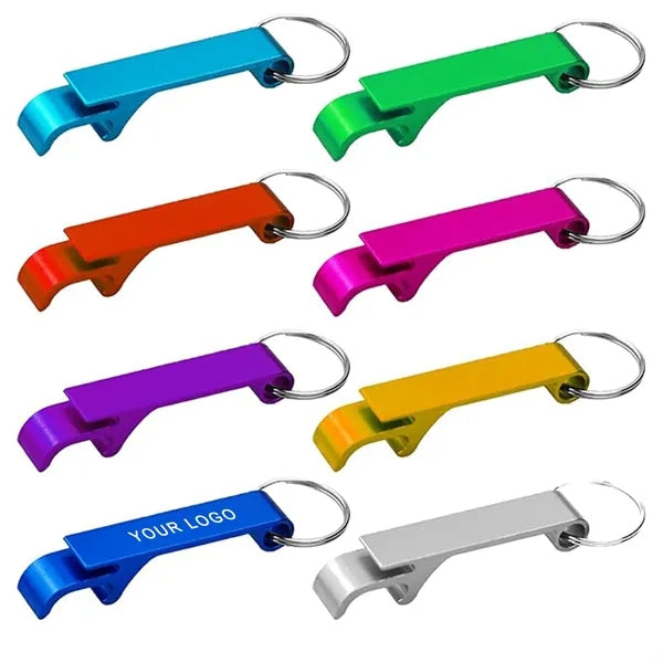 Thickened Aluminum Alloy Keychain Beer Can and Bottle Opener