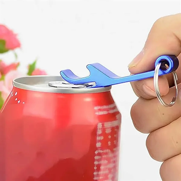 Thickened Aluminum Alloy Keychain Beer Can and Bottle Opener