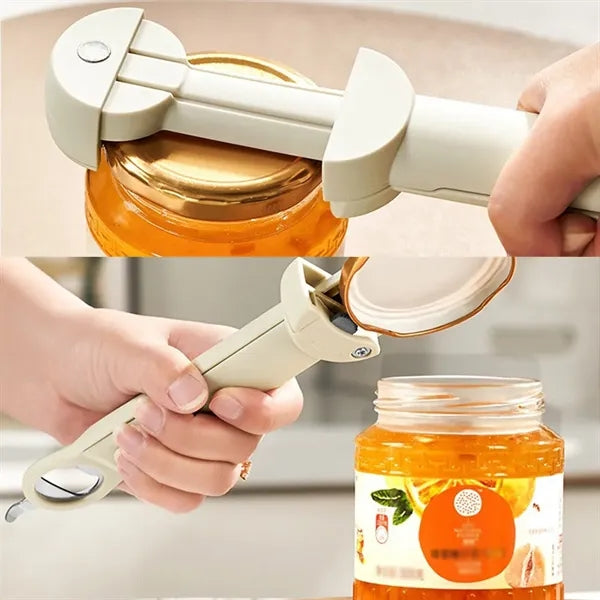 Multifunctional Adjustable Bottle Opener Can Jar Lid Gripper