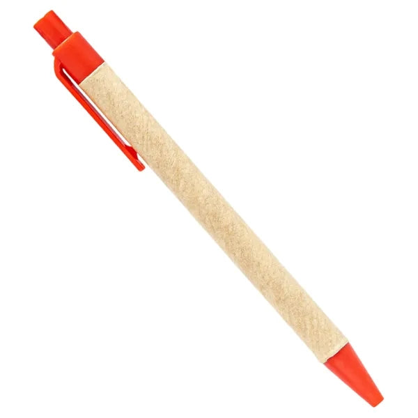 Ballpoint Pen with Recycled Kraft Paper barrel