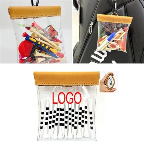 Golf Tee Pouch w/ Carabiner