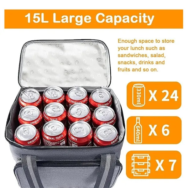 Large Insulated Soft Cooler Bag