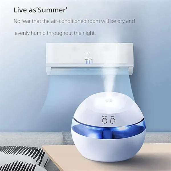 Mini USB LED Ultrasonic Humidifier Aromatherapy Diffuser