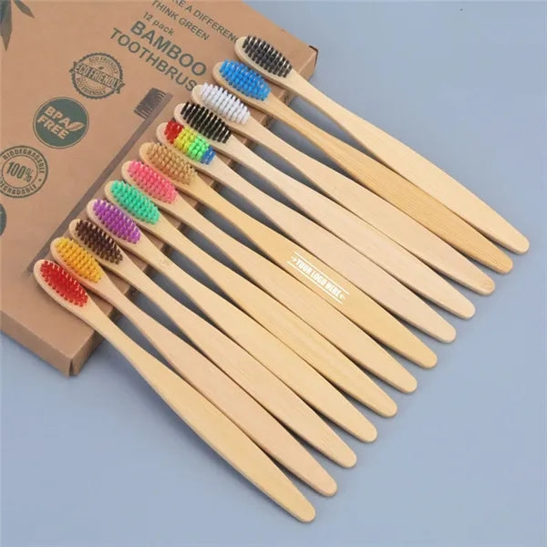 Eco-Friendly Natural Bamboo Toothbrush