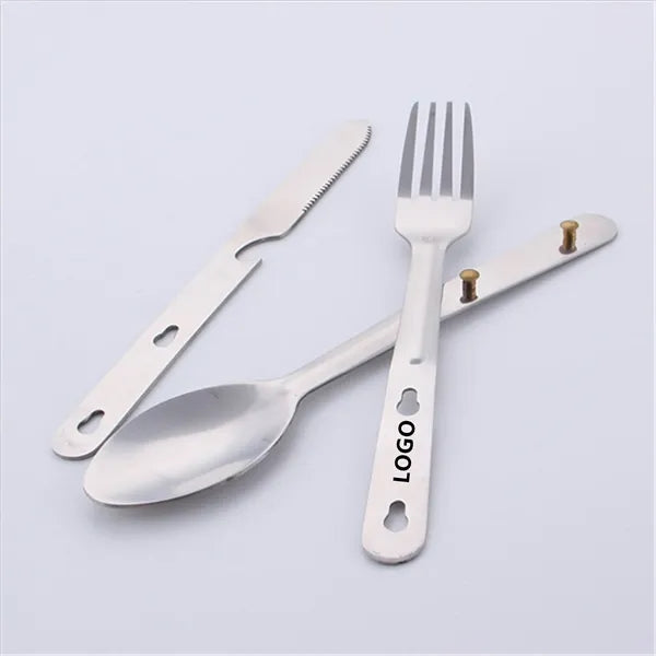 Fork Spoon Eating Utensil Stainless Steel Camping