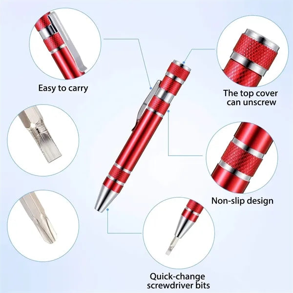 Multi PrecisionFunction Mini Gadgets Repair Screwdriver Tool