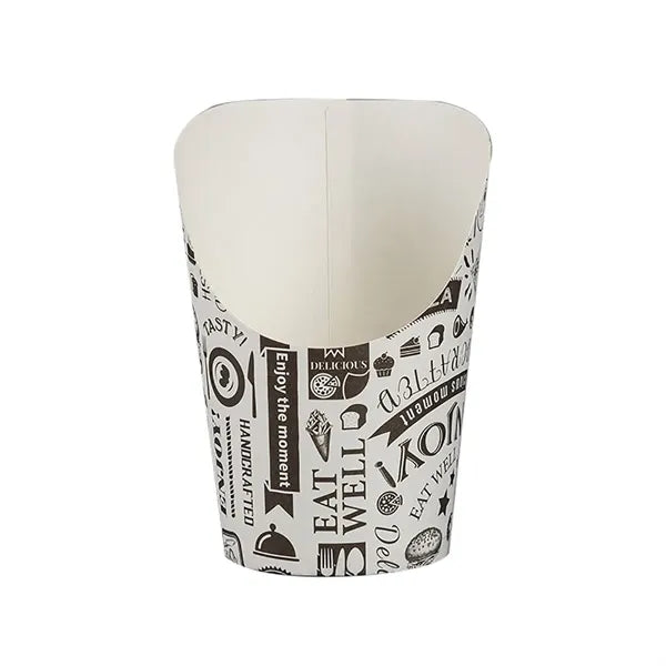 12oz Disposable Paper French Fry Cups
