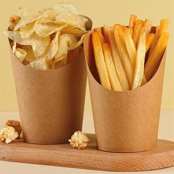 12oz Disposable Paper French Fry Cups