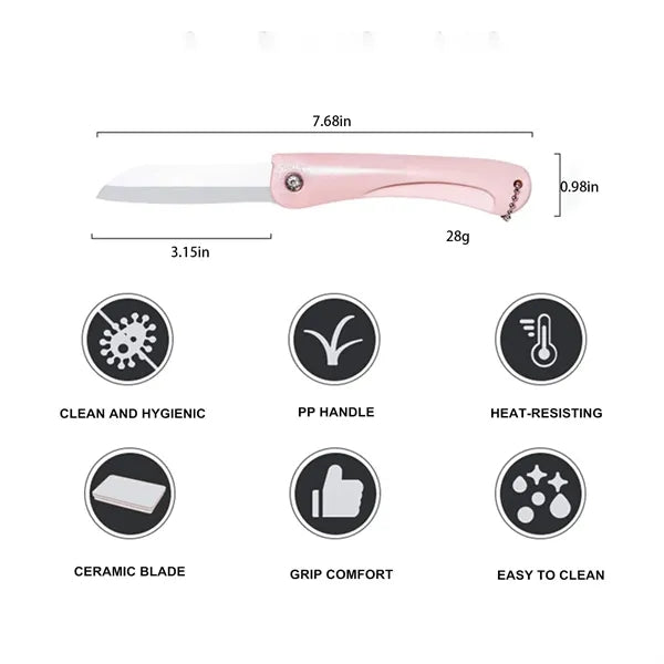 Folding Ceramic Pocket Knife