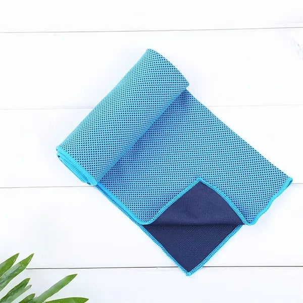 Quick Dry Double Layer Super Cooling Sport Towel 12"x30"
