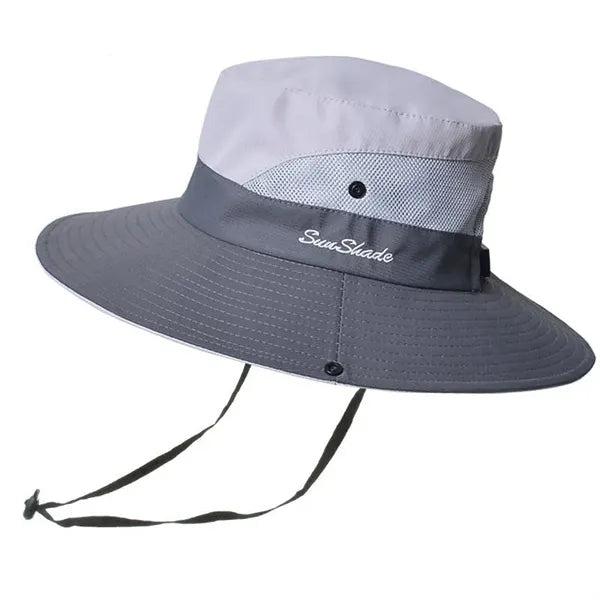 Cooling Mesh Ponytail Hole Cap