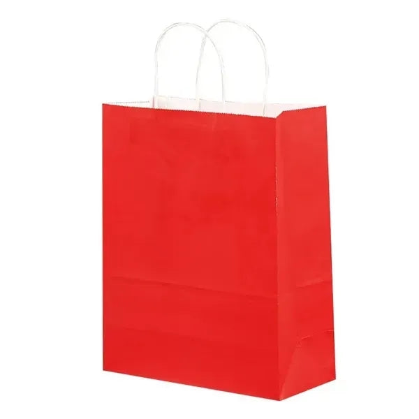 Multi-Colored Bulk Paper Bag with Handles