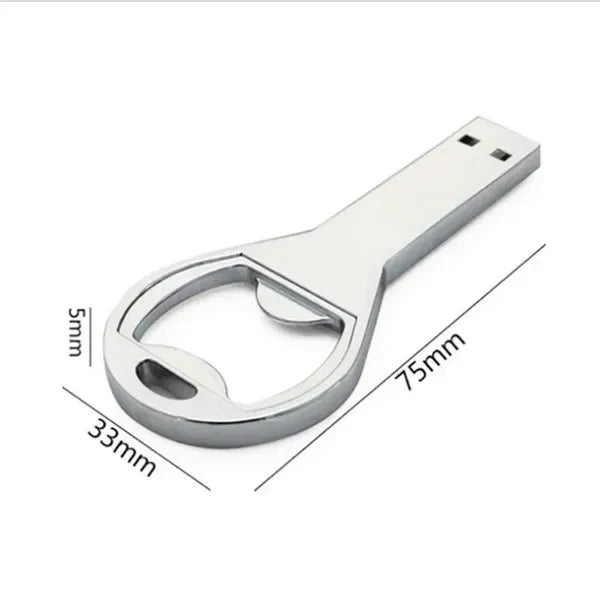 2GB Bottle Opener Flash Drive