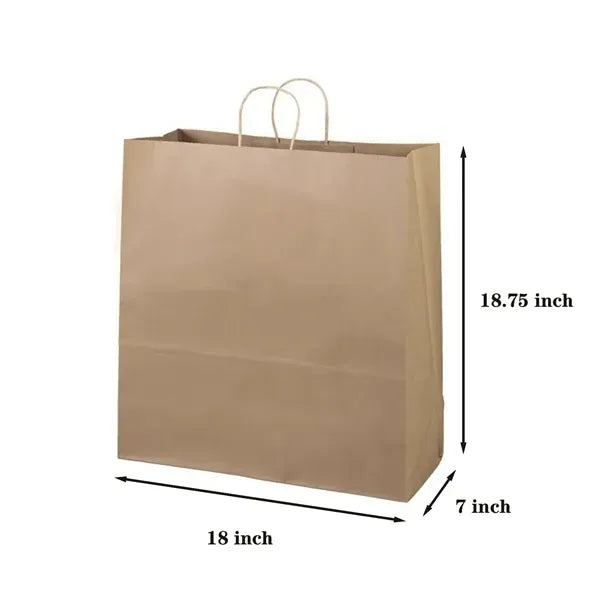 Imprinted Recycled Paper Bag