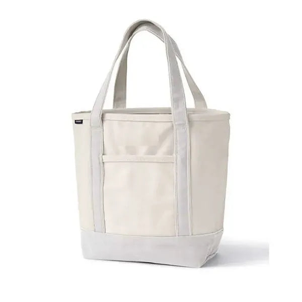 Open Top Canvas Tote Bag