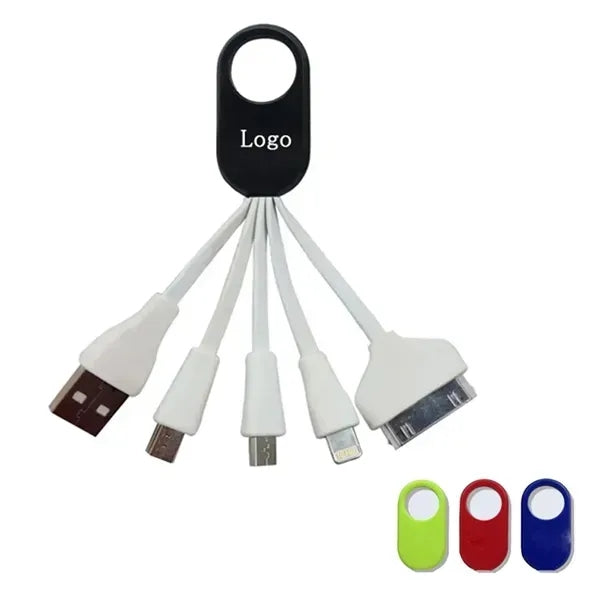 4 In 1 USB Cable with Ring Holder