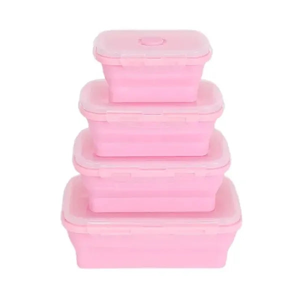 Collapsible Silicone Food Storage Container