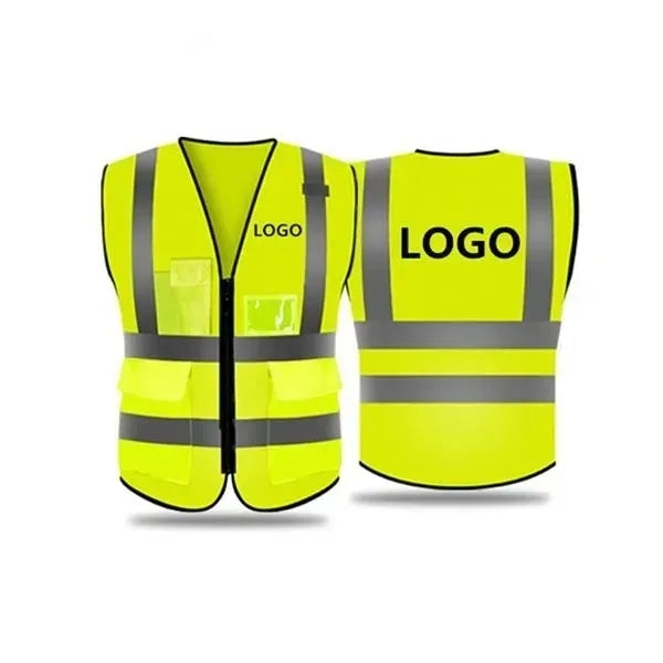 High Visibility Security Vest with Pocket