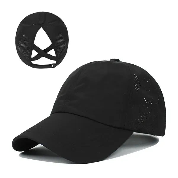 Breathable Mesh Ponytail Baseball Cap