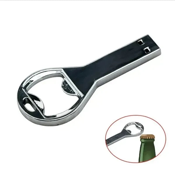 2GB Bottle Opener Flash Drive
