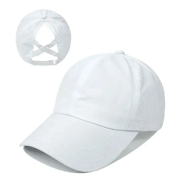 Breathable Mesh Ponytail Baseball Cap