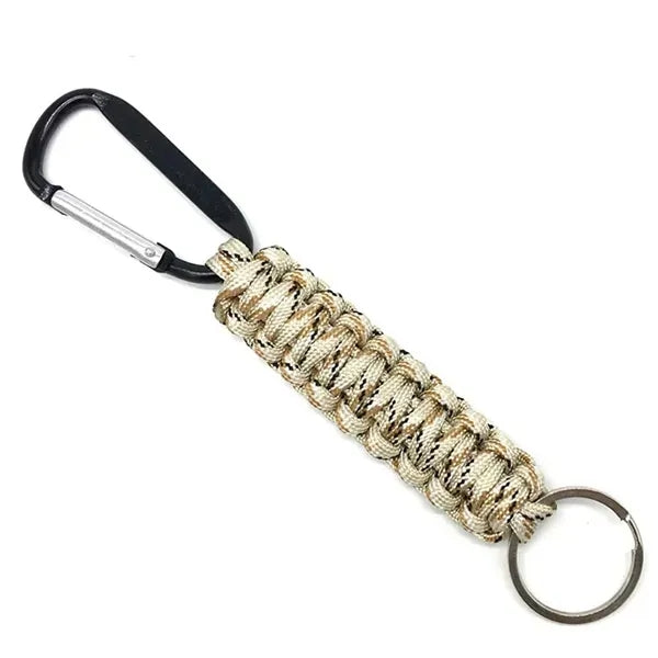 Small Carabiner Clip with Keychain