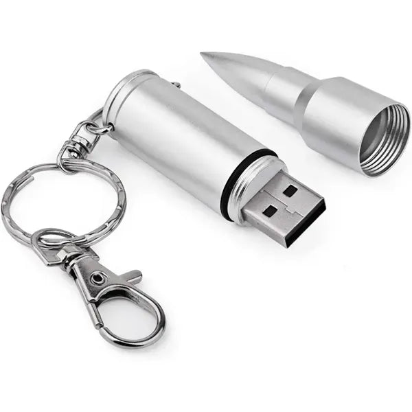 Bullet 16G USB Flash Drive Keychain