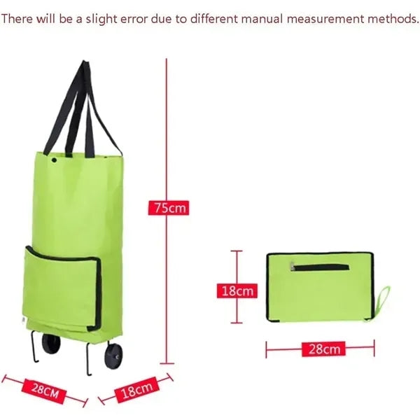 Wheeled Rolling Shipping Bag