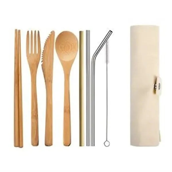 Bamboo Spoon Knife Set