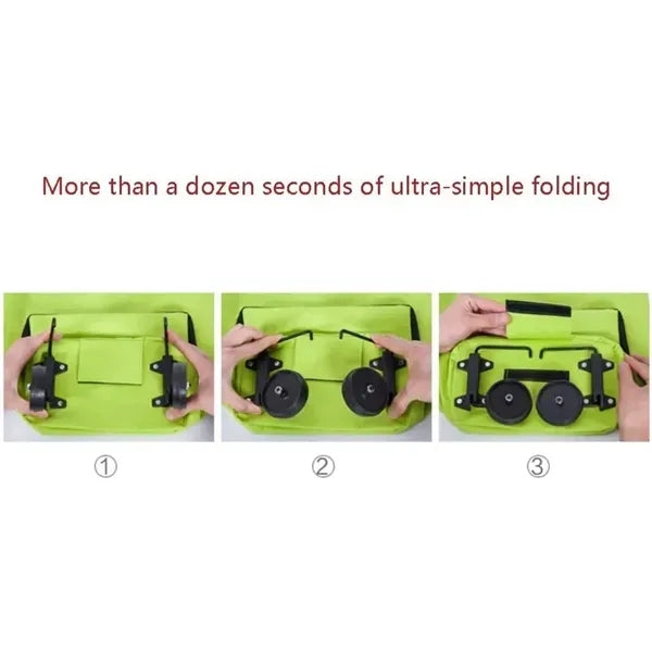 Wheeled Rolling Shipping Bag