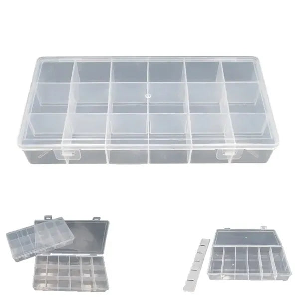 Clear Tacklebox Bead Organizer Box