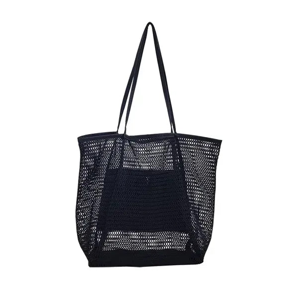 Mesh Beach Tote Bag for Women